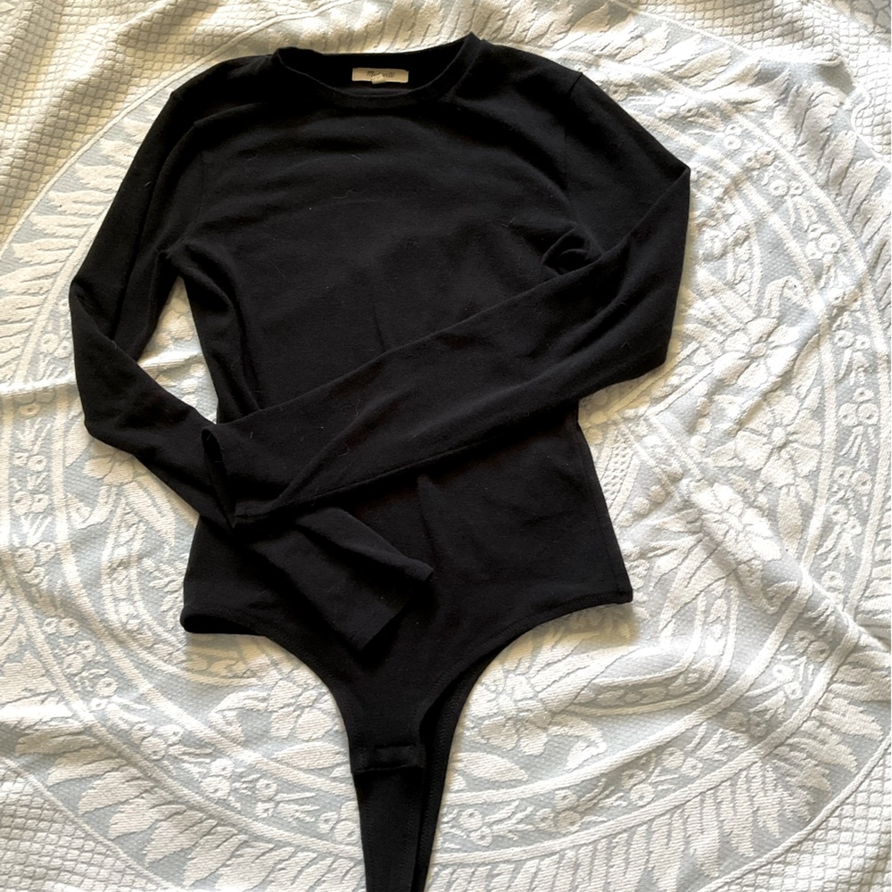 Madewell Crewneck Thong Bodysuit